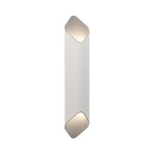 Load image into Gallery viewer, Ako LED Wall Light in Matt White/Silver (23.62-Inch).
