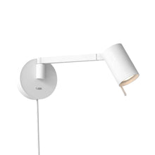 Load image into Gallery viewer, Ascoli Swing Plug-In Wall Light in Matt White.
