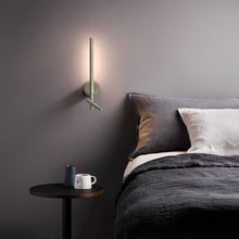 Load image into Gallery viewer, Baton Reader LED Wall Light in bedroom.
