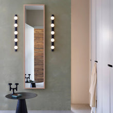 Load image into Gallery viewer, Cabaret Bath Wall Light in bathroom.
