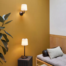 Load image into Gallery viewer, Ella Table Lamp in living room.
