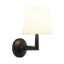 Load image into Gallery viewer, Ella Wall Light in Matt Black.
