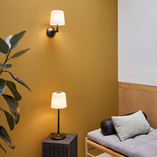 Load image into Gallery viewer, Ella Wall Light in living room.
