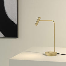 Load image into Gallery viewer, Enna LED Table Lamp in living room.
