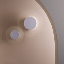 Load image into Gallery viewer, Halftone Bath Wall Light in Detail.
