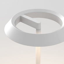 Load image into Gallery viewer, Halo LED Portable Table Lamp in Detail.
