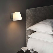 Load image into Gallery viewer, Imari Wall Light in bedroom.

