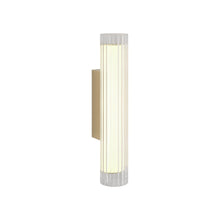 Load image into Gallery viewer, io LED Wall Light in Matt Gold (16.54-Inch).
