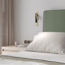 Load image into Gallery viewer, Keta LED Wall Light in bedroom.
