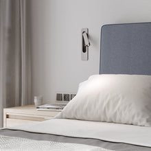 Load image into Gallery viewer, Keta LED Wall Light in bedroom.
