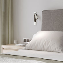 Load image into Gallery viewer, Keta LED Wall Light in bedroom.
