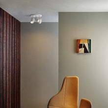 Load image into Gallery viewer, Koto Triple Round Spot Light in living room.
