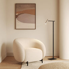 Load image into Gallery viewer, Leda Floor Lamp in living room.
