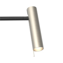 Load image into Gallery viewer, Leda Round Shade in Matt Nickel.
