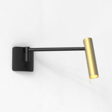Load image into Gallery viewer, Leda Swing Arm Wall Light in Detail.
