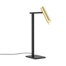 Load image into Gallery viewer, Leda Table Lamp in Matt Gold.
