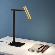 Load image into Gallery viewer, Leda Table Lamp in living room.
