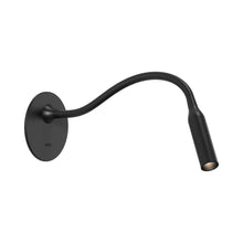 Load image into Gallery viewer, Lucca LED Recessed Wall Light in Matt Black.
