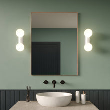 Load image into Gallery viewer, Lyra Bath Wall Light in bathroom.
