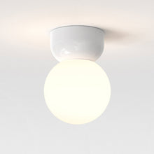 Load image into Gallery viewer, Lyra Flush Mount Ceiling Light in Detail.
