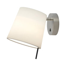 Load image into Gallery viewer, Mitsu Wall Light in Matt Nickel.
