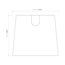 Load image into Gallery viewer, Miura LED Swing Arm Wall Light - line drawing.
