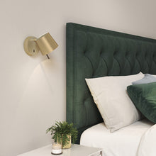 Load image into Gallery viewer, Miura LED Wall Light in bedroom.
