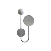 Load image into Gallery viewer, Orb Bath Wall Light in Polished Chrome (With Mirror).

