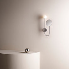 Load image into Gallery viewer, Orb Bath Wall Light in bathroom.
