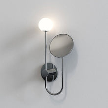 Load image into Gallery viewer, Orb Bath Wall Light in Detail.
