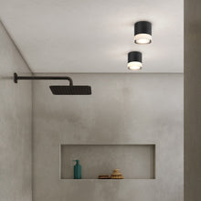 Load image into Gallery viewer, Ottawa LED Flush Mount Ceiling Light in bathroom.
