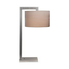 Load image into Gallery viewer, Ravello Table Lamp in Matt Nickel (No shade).
