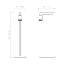 Load image into Gallery viewer, Ravello Table Lamp - line drawing.
