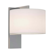 Load image into Gallery viewer, Ravello Wall Light in Polished Chrome/White (Drum).
