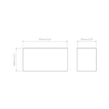 Load image into Gallery viewer, Stadium Shade - line drawing.
