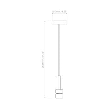 Load image into Gallery viewer, Tacoma Pendant Light - line drawing.
