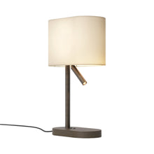 Load image into Gallery viewer, Venn Reader Table Lamp in Bronze.
