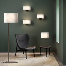 Load image into Gallery viewer, Venn Table Lamp in living room.
