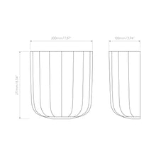 Load image into Gallery viewer, Veo Wall Light - line drawing.
