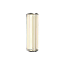 Load image into Gallery viewer, Versailles LED Wall Light in Matt Nickel (15.75-Inch).
