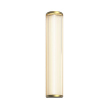 Load image into Gallery viewer, Versailles LED Wall Light in Matt Gold (23.62-Inch).
