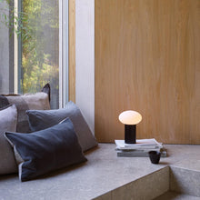 Load image into Gallery viewer, Zeppo LED Portable Table Lamp in living room.
