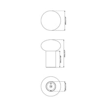 Load image into Gallery viewer, Zeppo LED Portable Table Lamp - line drawing.
