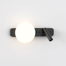 Load image into Gallery viewer, Zeppo Reader Wall Light in Detail.
