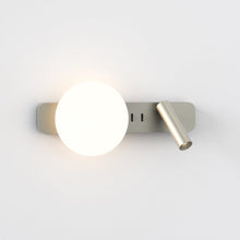 Load image into Gallery viewer, Zeppo Reader Wall Light in Detail.
