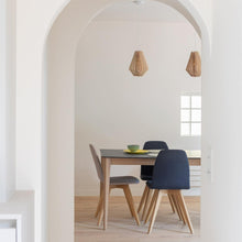 Load image into Gallery viewer, Ambre Pendant Light in dining room.
