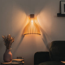 Load image into Gallery viewer, Ariel Wall Light in living room.
