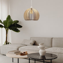 Load image into Gallery viewer, Atlas Pendant Light in living room.
