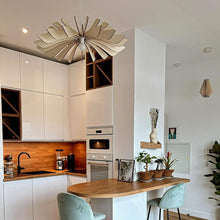 Load image into Gallery viewer, Aurora Pendant Light in living room.
