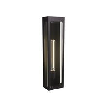Load image into Gallery viewer, Avenue Outdoor Beveled Glass Wall Light (Medium).
